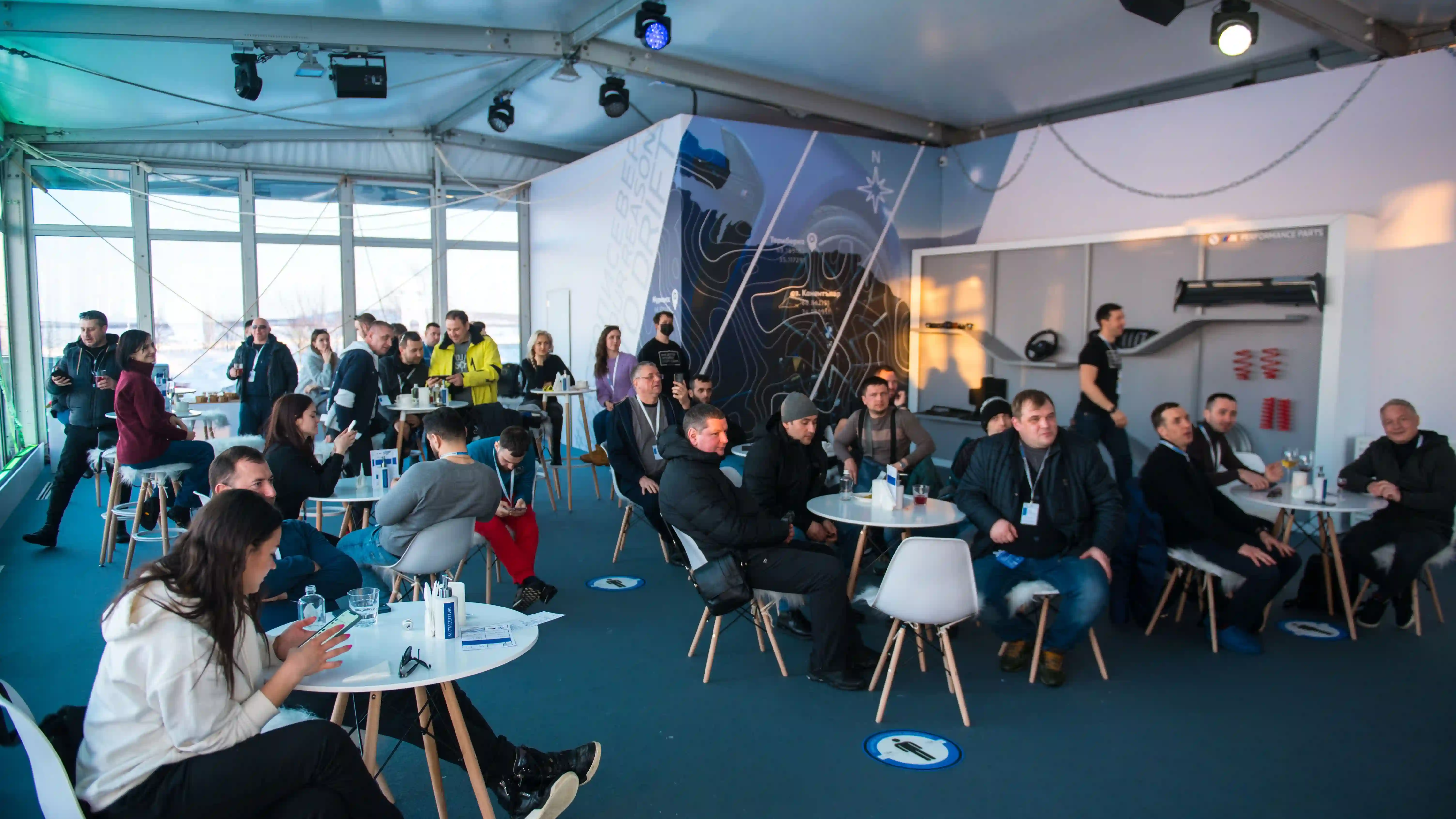 Компания Атлас и БМВ Россия провели эксклюзивное мероприятие BMW Arctic Experience.